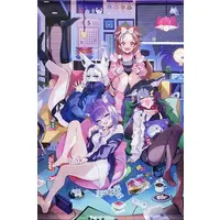 hololive - Tapestry - Inugami Korone & Shirakami Fubuki & Nekomata Okayu & Ookami Mio