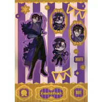 Mofu - Ichiban Kuji - Stickers - Colorful Peach