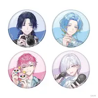 Splare - Badge - Hanakago Tsubasa & Shirose Isumi & Shinomiya Yuno & Sumeragi Reo (Random Item)