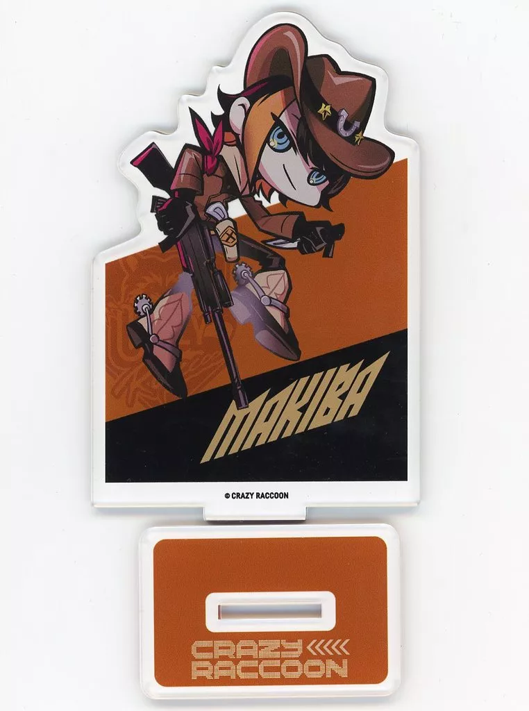 Makiba - DMM Scratch! - Acrylic stand - Crazy Raccoon