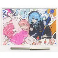 Hoshimachi Suisei & Sakura Miko - Acrylic Art Plate - Acrylic stand - hololive
