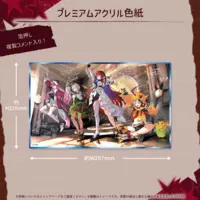 hololive (ホロライブEnglish -Justice- 2周年記念 プレミアムアクリル色紙)