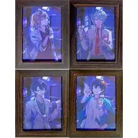 Nijisanji - DMM Scratch! - Acrylic Art Plate - Acrylic stand - Kanae & Leos Vincent & Harusaki Air & Genzuki Tojiro