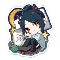 Hajikami Eleme - Acrylic Key Chain - Key Chain - VTuber