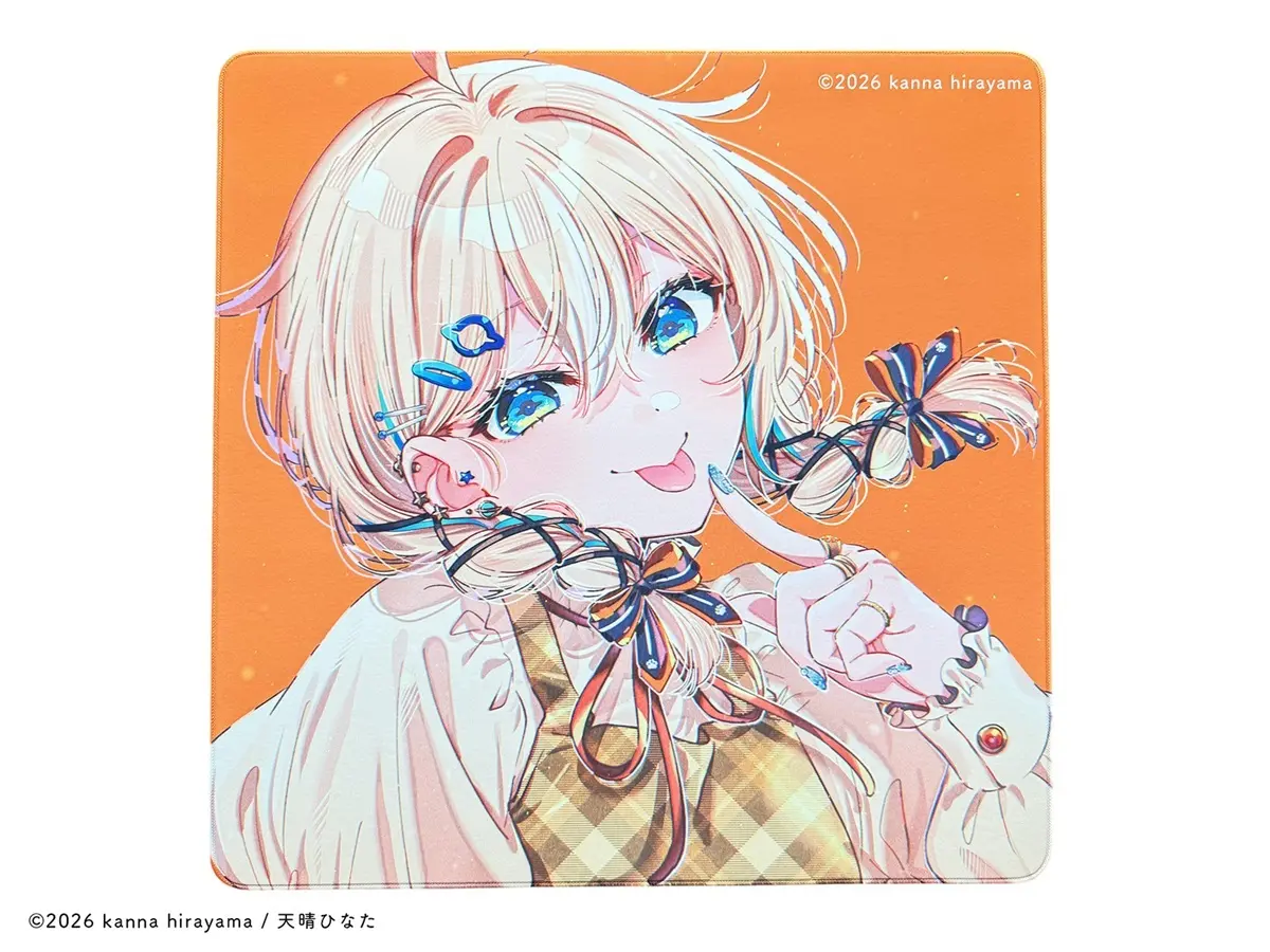 Appare Hinata - Mouse Pad - WeatherPlanet x DARMOSHARK JAPAN - WeatherPlanet