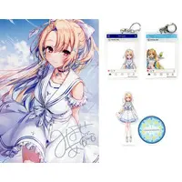 Minase Shia - Acrylic Key Chain - Key Chain - Hand-signed - Acrylic stand - Canvas Board - VTuber