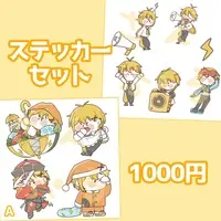 HackU - Complete Set - Stickers - VTuber