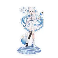 Shirasaki Snow - Acrylic stand - VTuber Size-100x100mm