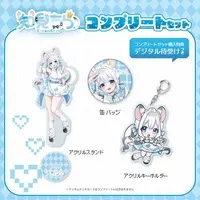 Chirami Chira - Key Chain - Character Card - Badge - Acrylic stand - Acrylic Key Chain - VTuber