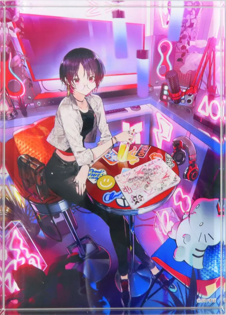 Kisaragi Ren - Acrylic Block - Acrylic stand - VSPO! (如月れん
