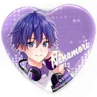 Nanamori & Rinu - Badge - Strawberry Prince