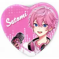 Satomi & Rinu - Badge - Strawberry Prince