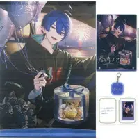 Harusaki Air - Key Chain - Character Card - Tapestry - Acrylic Art Plate - Birthday Merch Complete Set - Acrylic Key Chain - Nijisanji