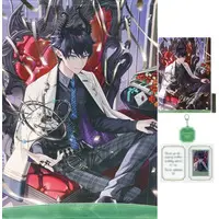 Ren Zotto - Acrylic Key Chain - Character Card - Key Chain - Acrylic Art Plate - Tapestry - Birthday Merch Complete Set - Nijisanji