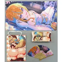 Shitagai Nora - Japanese fan (Sensu) - Desk Mat - Trading Card Supplies - Tissue Box Cover - VTuber