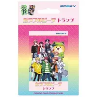 Colorful Peach - Playing Card