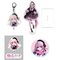 Momosaki Miri - Complete Set - Key Chain - Stickers - Acrylic stand - Acrylic Key Chain - Badge - VTuber