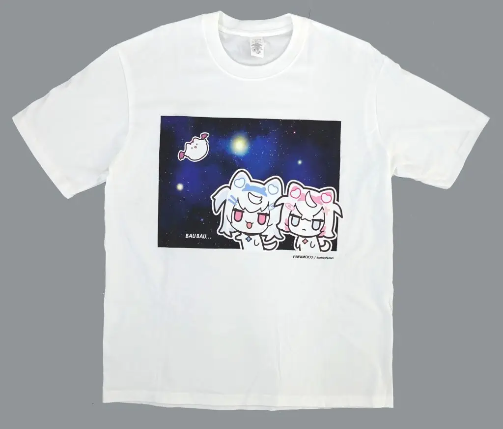 Mococo Abyssgard & Fuwawa Abyssgard - Clothes - T-shirts - Advent Size-XL
