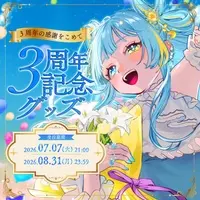 Miyamori Yuri - Badge - Key Chain - Acrylic stand - Folder - Character Card - Acrylic Key Chain - Postcard - VTuber (Random Item)
