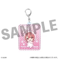 Noa - Acrylic Key Chain - Key Chain - Colorful Peach
