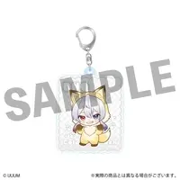 DNQ - Acrylic Key Chain - Key Chain - Colorful Peach