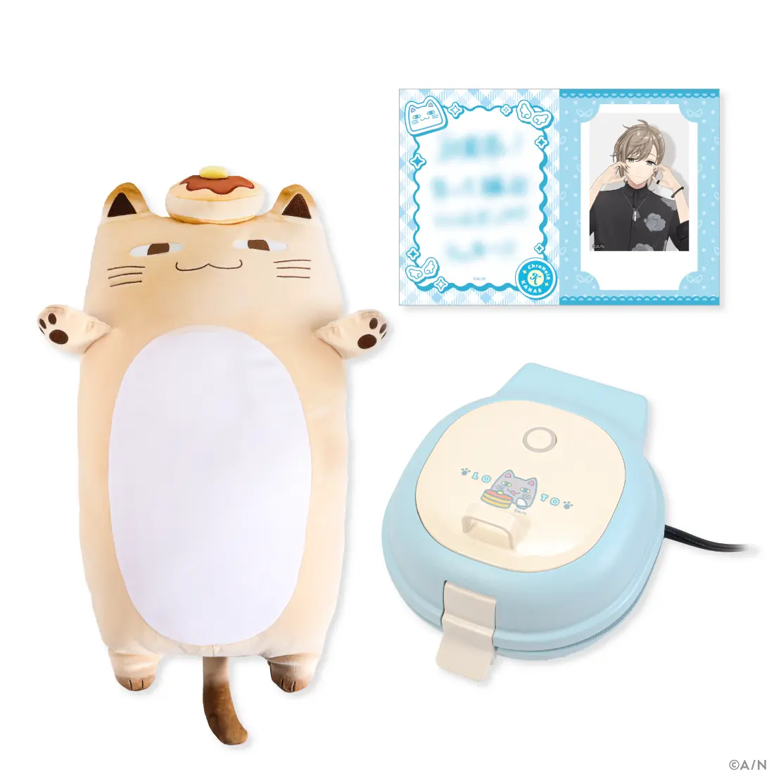 Kanae - ChroNoiR 8th ANNIVERSARY - Pancake Maker - Character Card - Plush - ChroNoiR