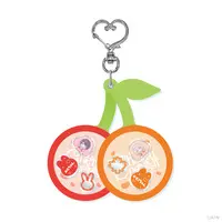 Higuchi Kaede & Tsukino Mito - Acrylic Key Chain - Key Chain - Cherry Cherish - Nijisanji