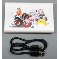 hololive (集合 モバイルバッテリー 「バーチャルYouTuber ホロライブ×宝くじ 開運まつり ～年末ジャンボ篇～」 キャンペーン B賞 当選品)