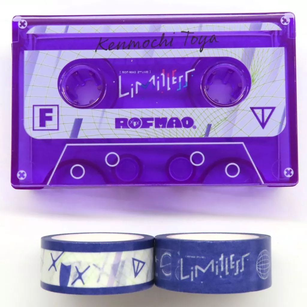 Kenmochi Toya - Masking Tape - Stickers - ROF-MAO