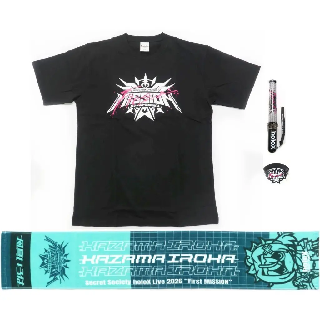Kazama Iroha - Clothes - Rubber Band - Towels - T-shirts - Pen Light - holoX