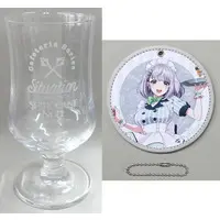 Shirogane Noel - hololive -Cafeteria Series- - Tumbler, Glass - Coaster - Tableware - hololive