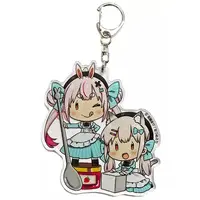 Tomari Mari & Natsume Eri - Key Chain - Acrylic Key Chain - Spoon - VTuber
