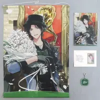 Zeal Ginjoka - Acrylic Key Chain - Character Card - Key Chain - Acrylic Art Plate - Tapestry - Birthday Merch Complete Set - Nijisanji