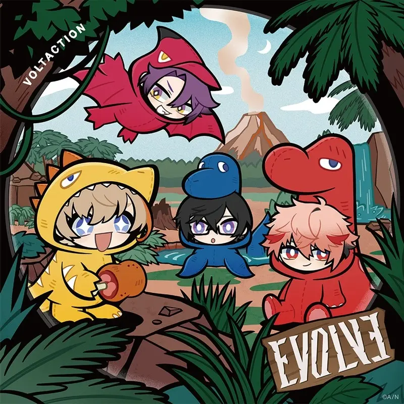 VOLTACTION - Seraph Dazzlegarden & Shikinagi Akira & Watarai Hibari & Fura Kanato (にじさんじ VOLTACTION/『EVOLVE』初回生産限定盤B)