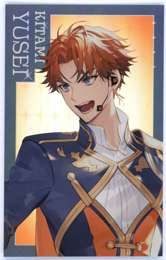 Kitami Yusei - Character Card - Nijisanji (北見遊征 「バーチャル