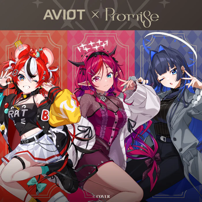 hololive English - hololive x AVIOT - Earphone - hololive English Promise x AVIOT - IRyS & Ouro Kronii & Hakos Baelz