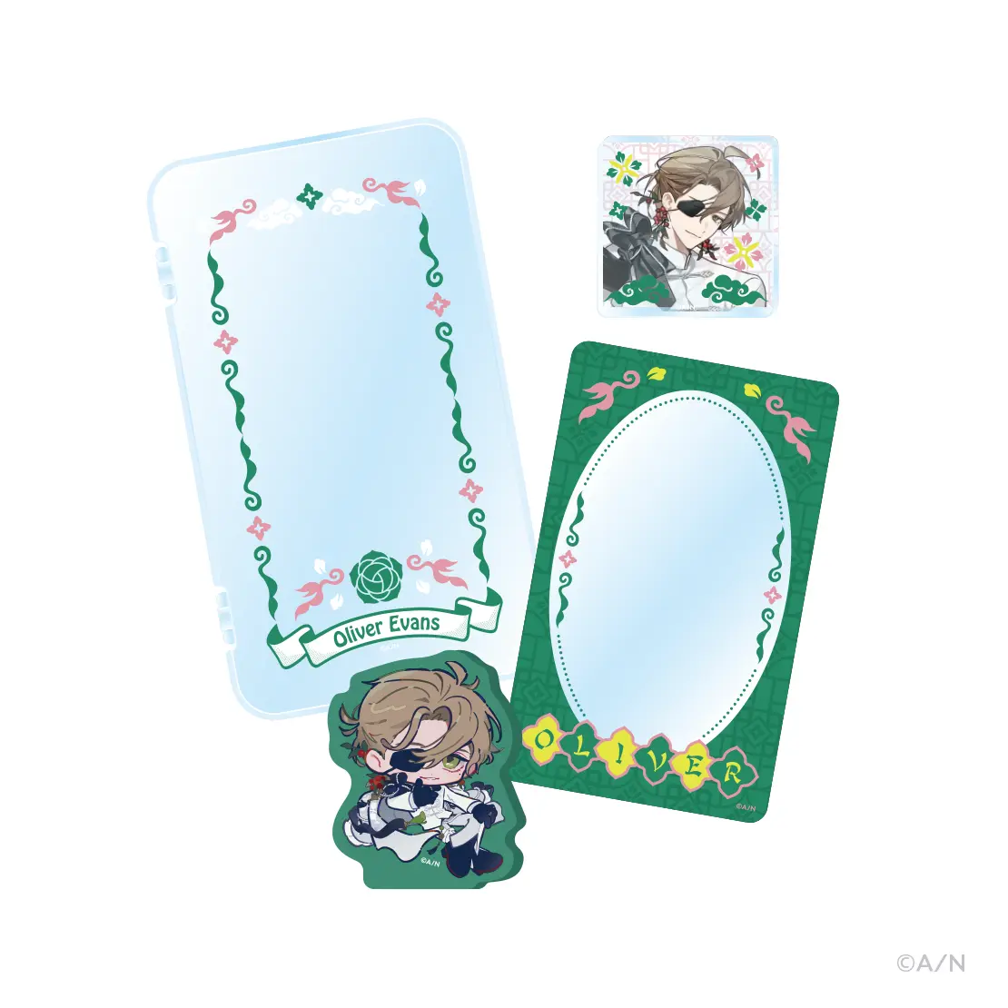Oliver Evans - Card case - Acrylic Block - Magnet - Eden-gumi 5th Anniversary - Eden-gumi