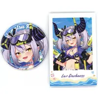 La+ Darknesss - holonatsu Paradise Merch vol.2 - Character Card - Badge - hololive
