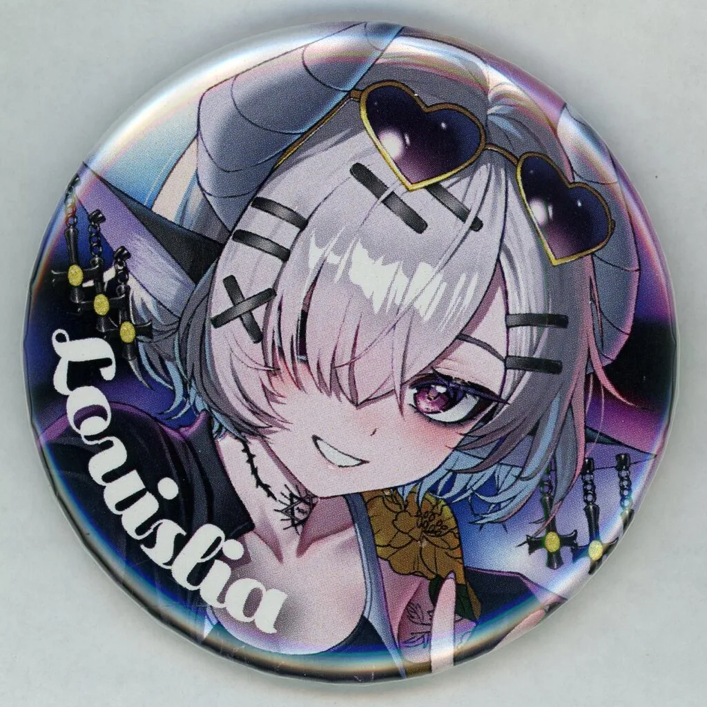 Louislia Synthvia - Badge - VTuber (C.ルィリア・シンスヴィア 缶