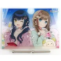Kurusu Natsume & Yamagami Karuta - Acrylic stand - Acrylic Art Plate - Nijisanji