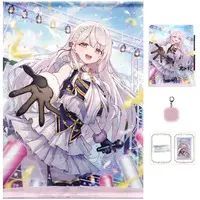 Shiina Yuika - Acrylic Key Chain - Character Card - Key Chain - Acrylic Art Plate - Tapestry - Birthday Merch Complete Set - Nijisanji