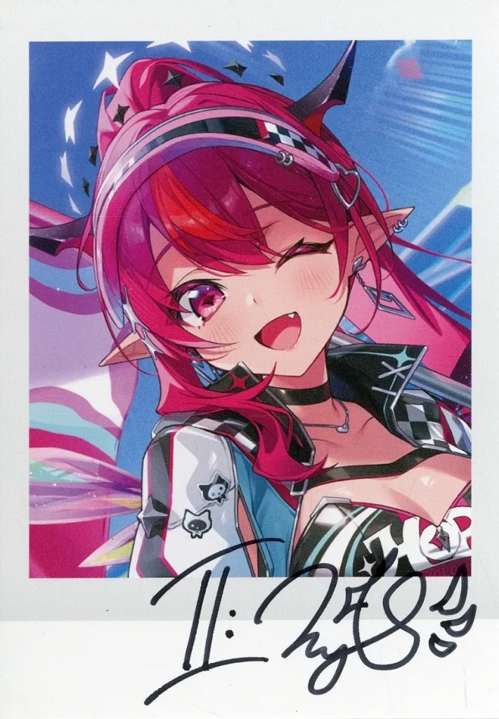 IRyS - Hand-signed - Character Card - Promise