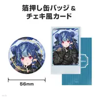Nishizono Chigusa - Character Card - Badge - NIJISANJI Petit - Nijisanji