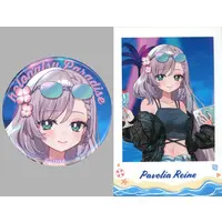Pavolia Reine - holonatsu Paradise Merch vol.2 - Character Card - Badge - hololive