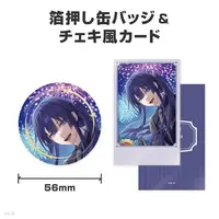 Nagao Kei - NIJISANJI Petit - Character Card - Badge - Nijisanji