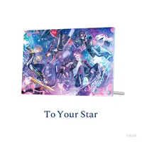 VOLTACTION - VOLTACTION 4th Anniversary - Acrylic Art Plate - Fura Kanato & Watarai Hibari & Shikinagi Akira & Seraph Dazzlegarden