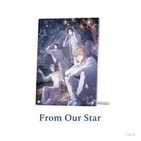 VOLTACTION - VOLTACTION 4th Anniversary - Acrylic Art Plate - Fura Kanato & Watarai Hibari & Shikinagi Akira & Seraph Dazzlegarden