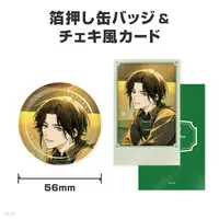 Zeal Ginjoka - Character Card - Badge - NIJISANJI Petit - Nijisanji