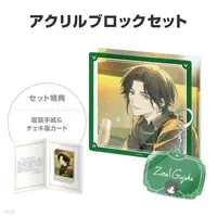 Zeal Ginjoka - Key Chain - Character Card - Acrylic Block - NIJISANJI Petit - Nijisanji