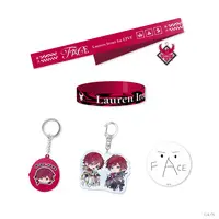 Lauren Iroas - Key Chain - Badge - Acrylic Key Chain - Rubber Band - Nijisanji (Random Item)